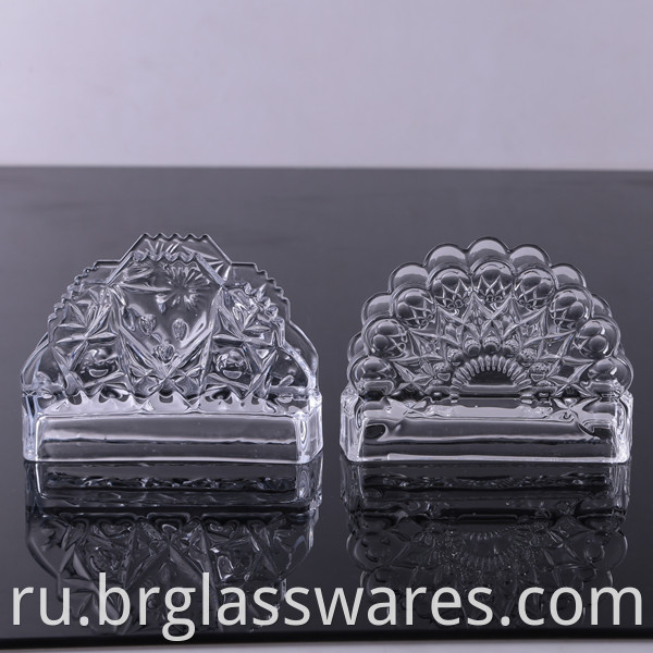 crystal glass napkin holder 3